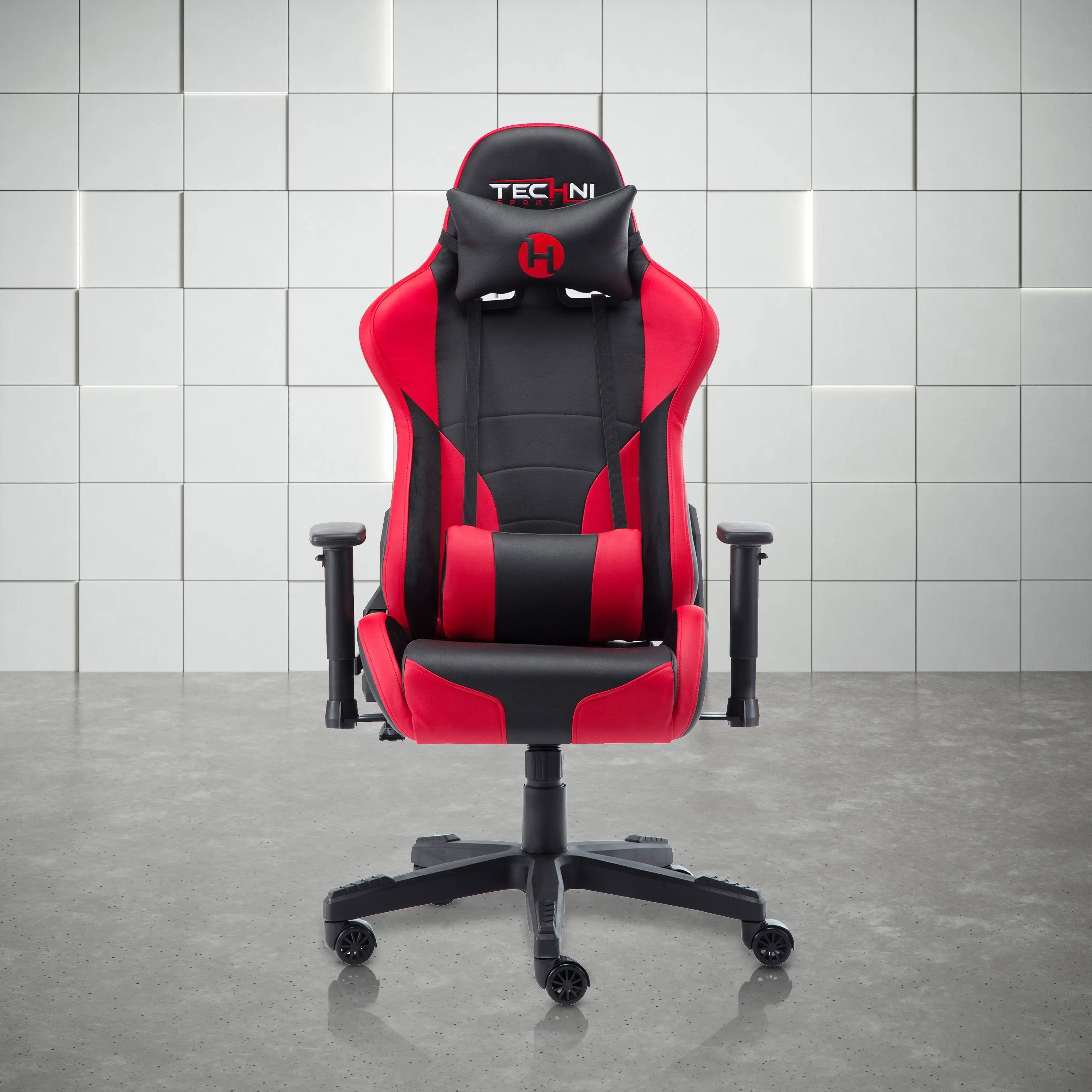 Techni Sport TS-90 Office-PC Gaming Chair, Red - VINE GLOBAL
