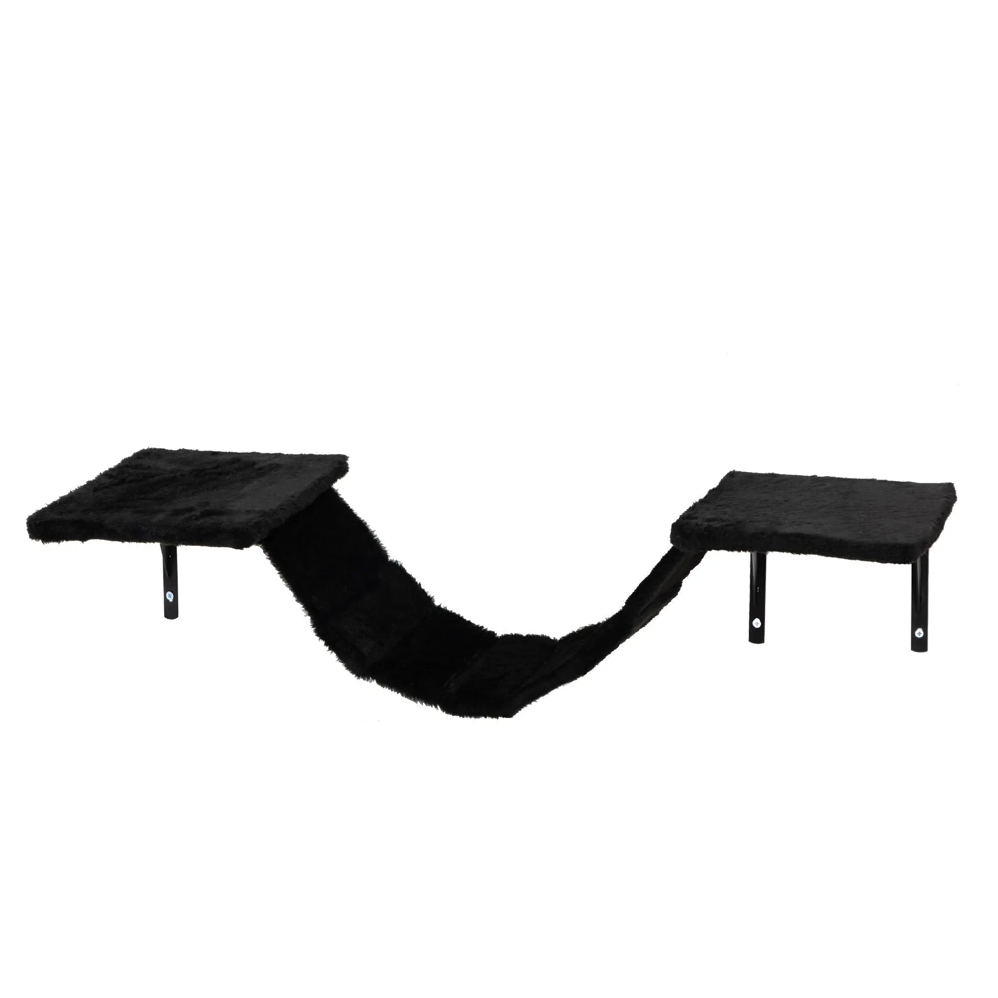 5 Pcs Wall Mounted Cat Climber Set;  Floating Cat Shelves and Perches;  Cat Activity Tree with Scratching Posts;  Modern Cat Furniture - VINE GLOBAL