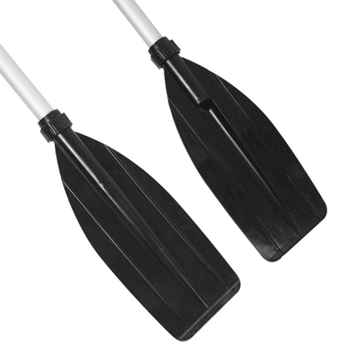 2Pcs Kayak Paddles Aluminum Alloy Detachable Canoe Paddle Boat Oars for Kayaking Boating Oar Fishing - VINE GLOBAL