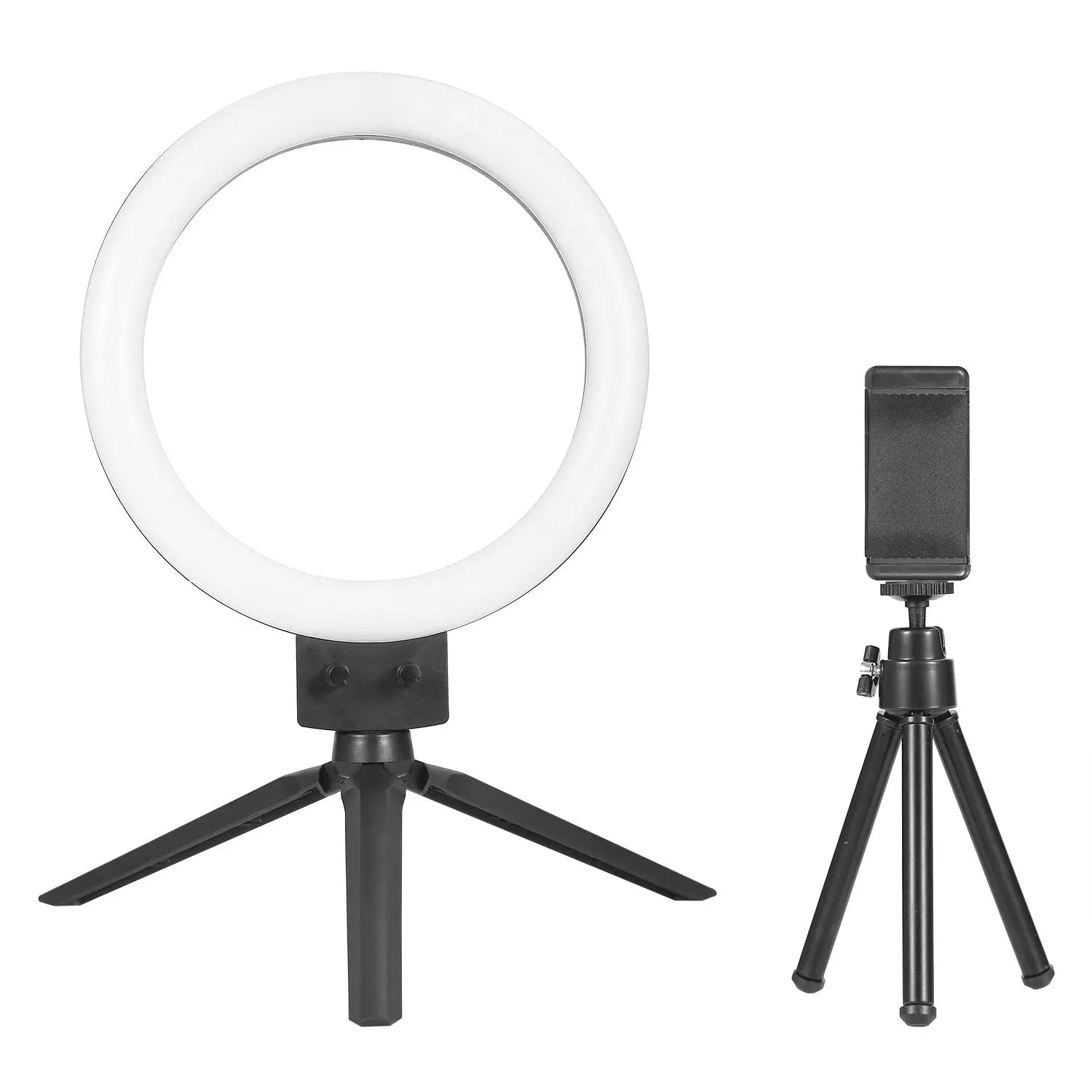 9" Dimmable LED Ring Light w/ Tripod Phone Selfie Camera Studio Photo Video Makeup Lamp - VINE GLOBAL