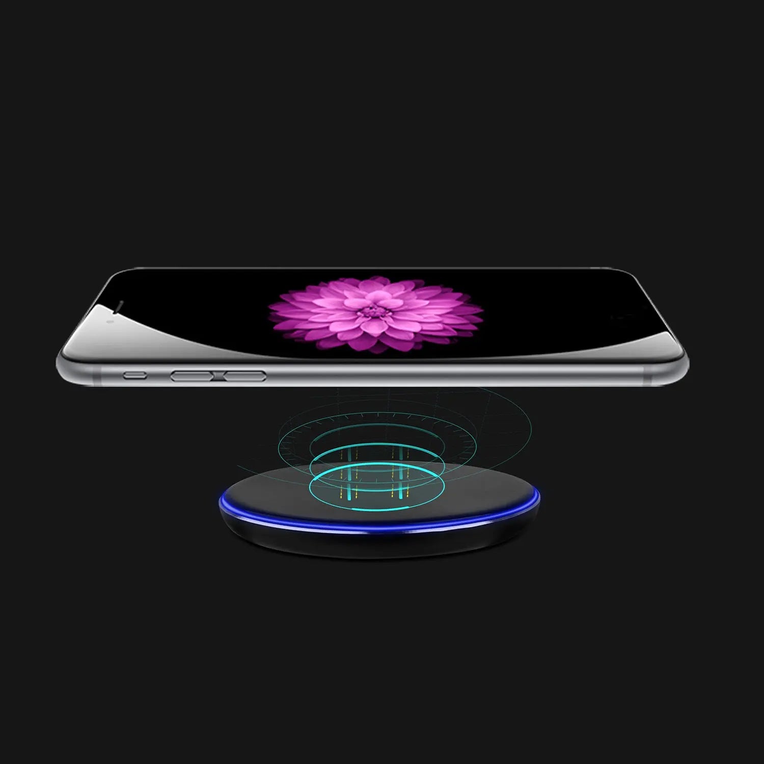 Wireless Charger Qi-Certified Ultra-Slim 5W Charging Pad for iPhone XS MAX/XR/XS/X/ 8/8 Plus - VINE GLOBAL