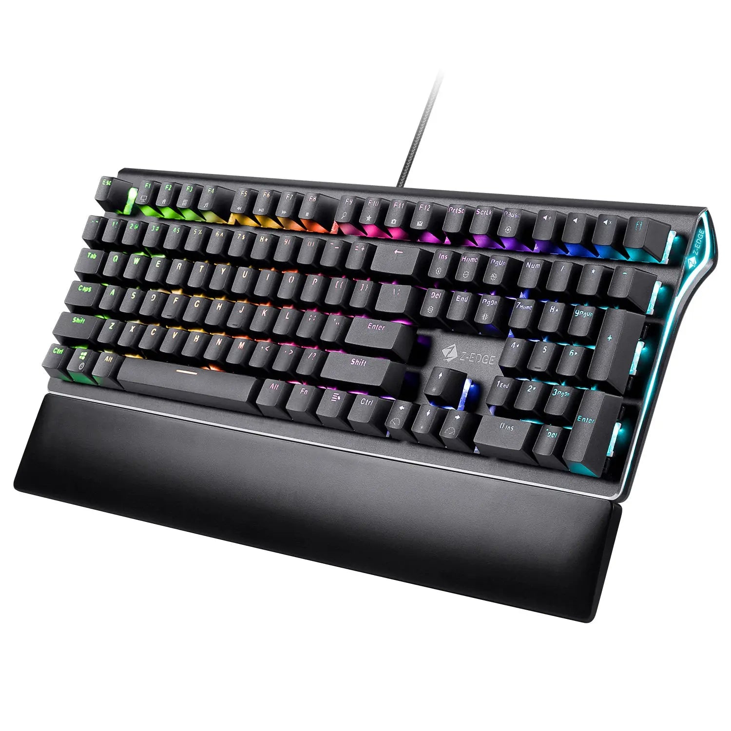 Z-EDGE UK108 108 Keys RGB Optical Mechanical Gaming Keyboard - VINE GLOBAL