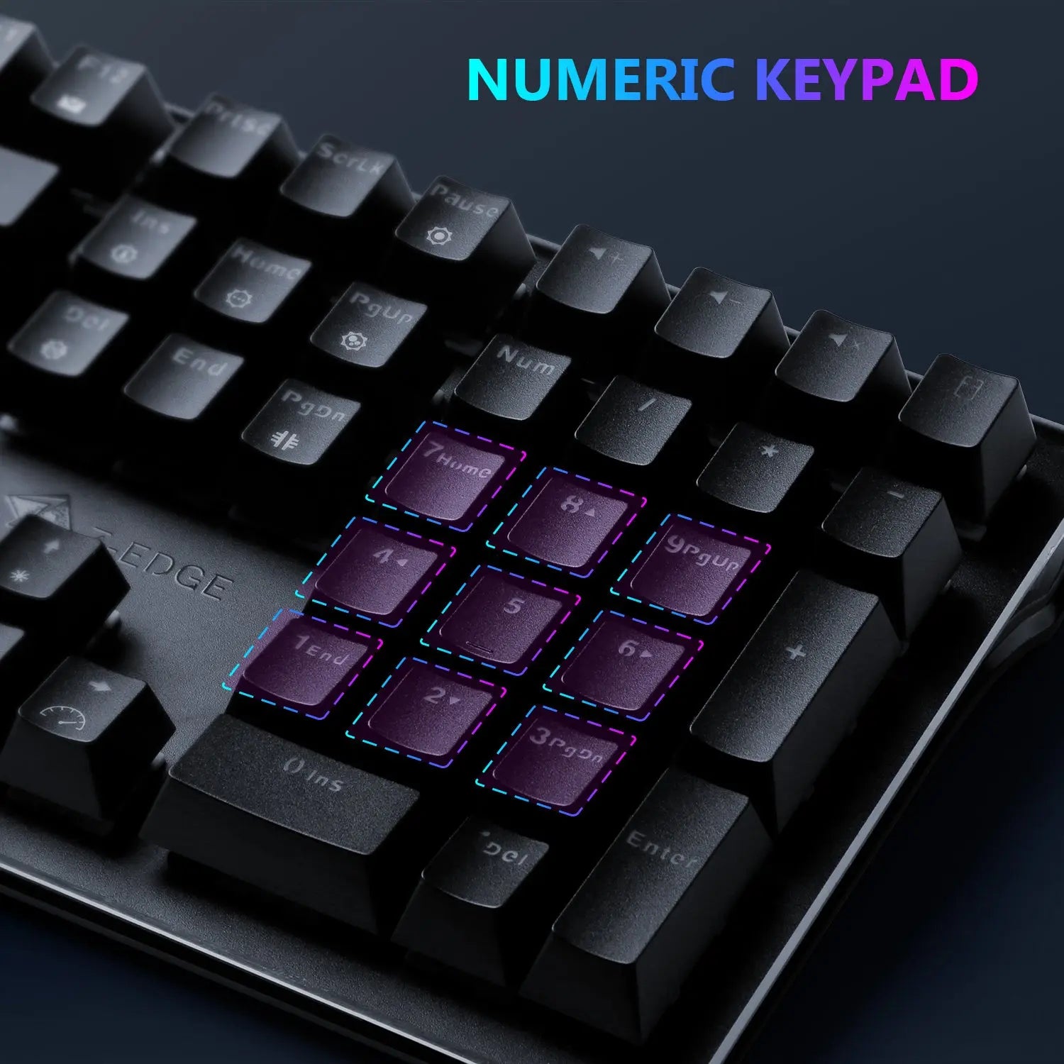 Z-EDGE UK108 108 Keys RGB Optical Mechanical Gaming Keyboard - VINE GLOBAL