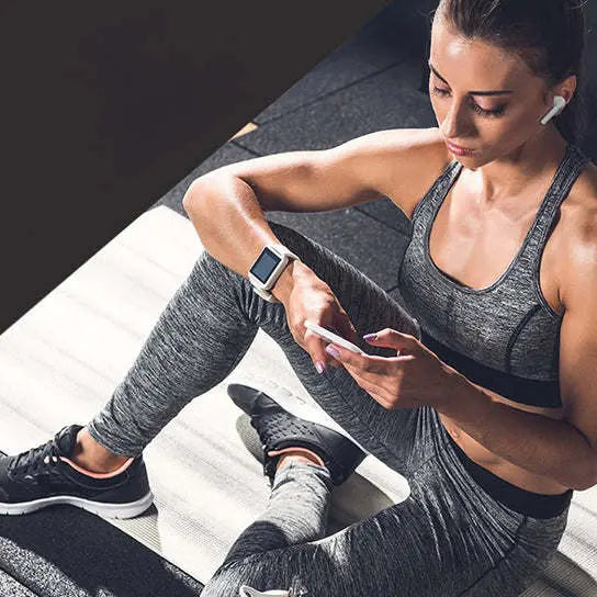 Clear Top Dual Chamber Wireless Bluetooth Earphones With Charging Box - VINE GLOBAL