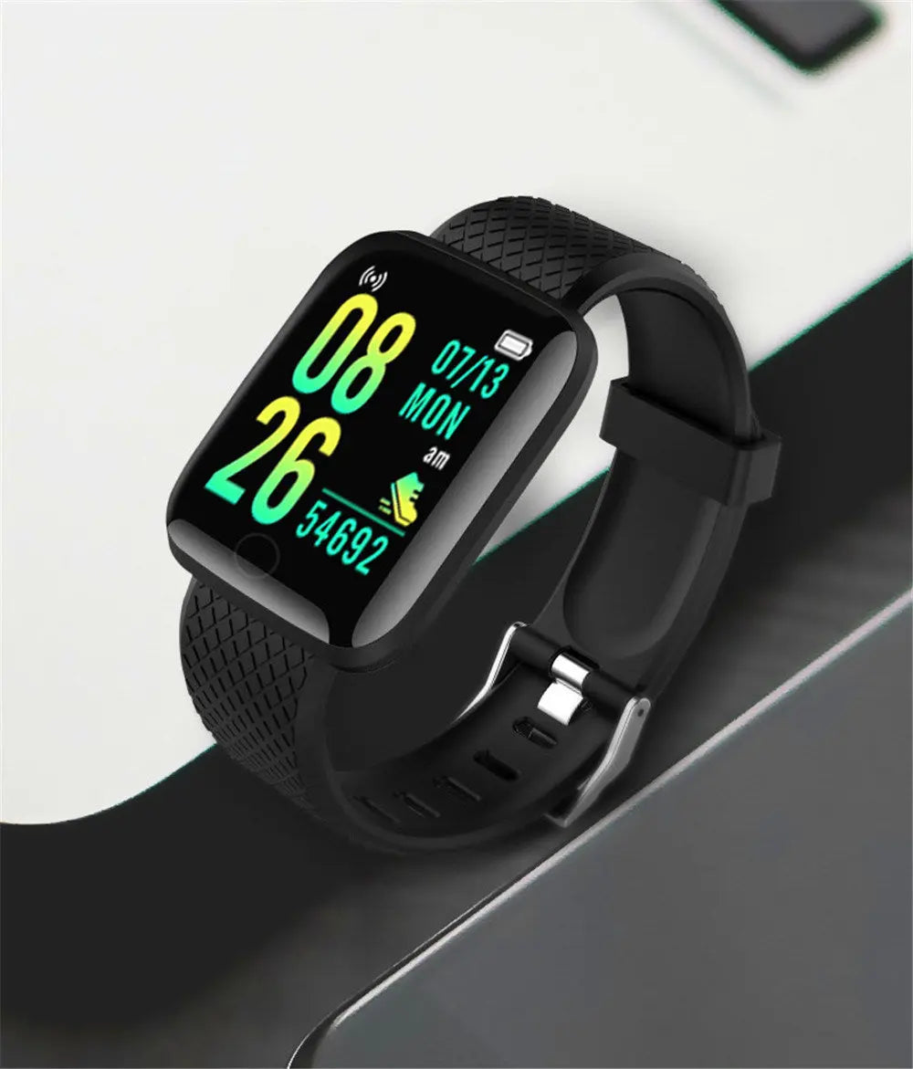 Smart Watch Heart Rate Sleep Monitoring Blood Pressure Smartwatch Men Women Fitness Tracker Watch For Android IOS - VINE GLOBAL
