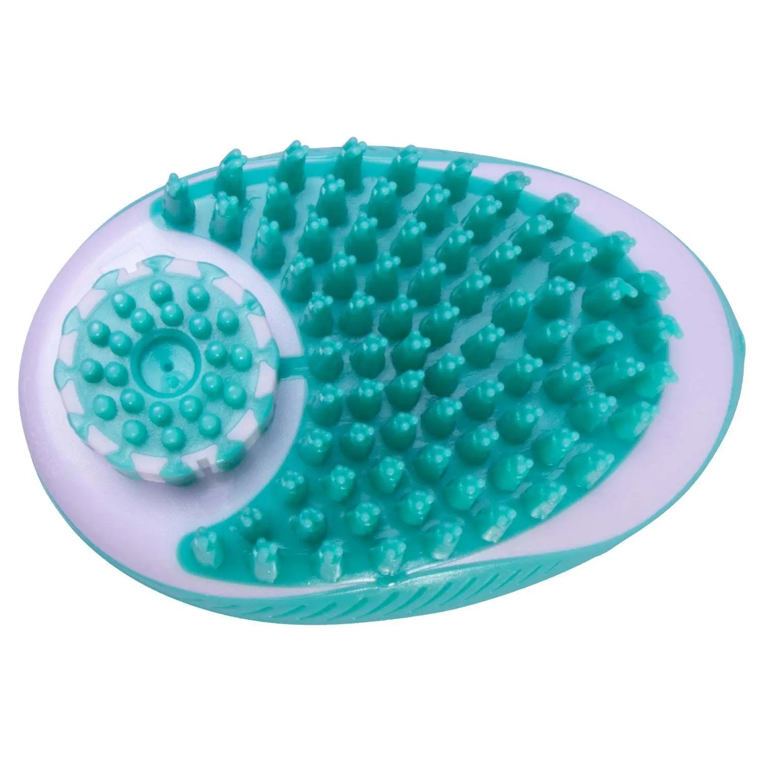 Pet Life 'Swasher' Shampoo Dispensing Massage and Bathing Brush - VINE GLOBAL