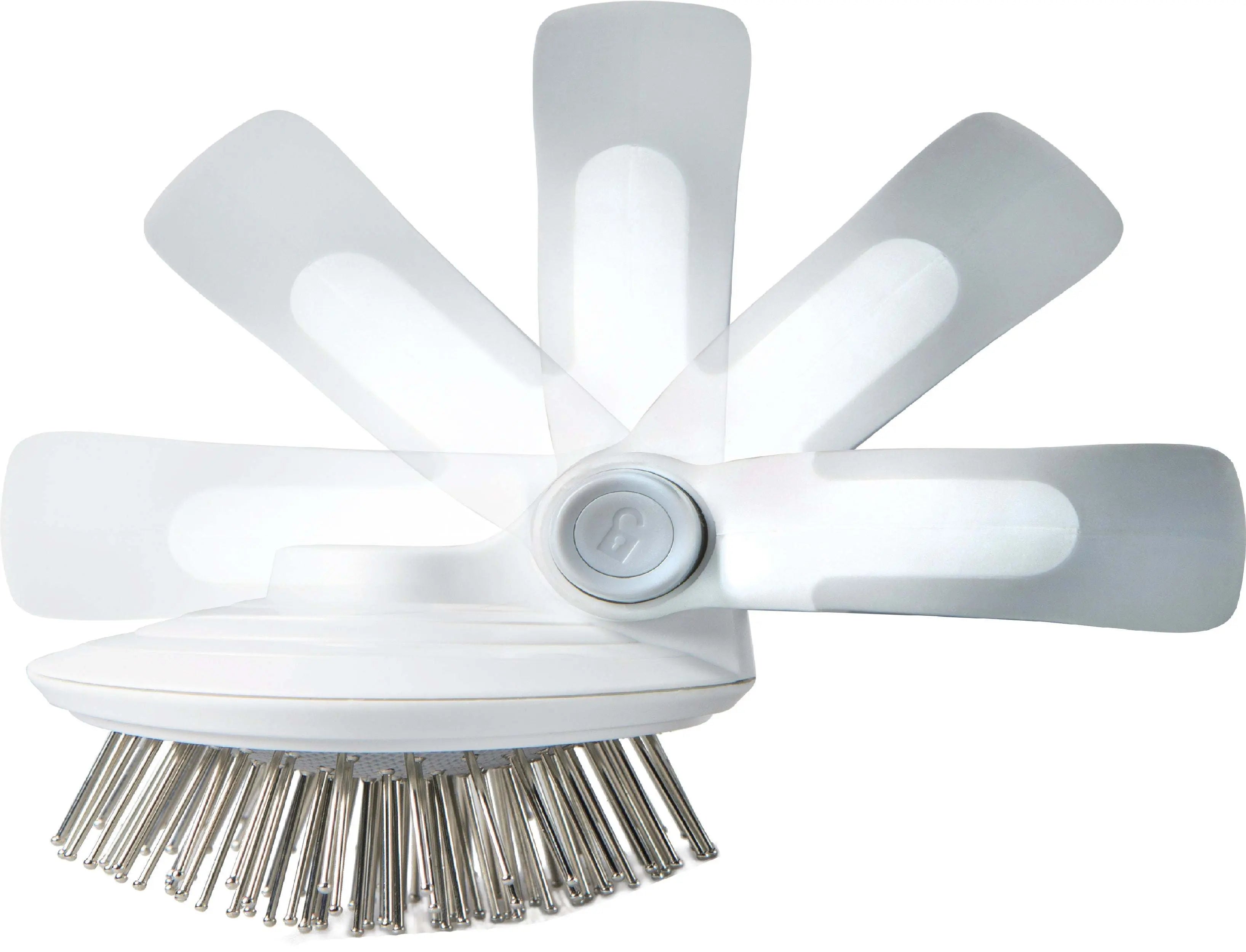 Pet Life 'Gyrater' Travel Swivel Pet Grooming Pin Brush - VINE GLOBAL