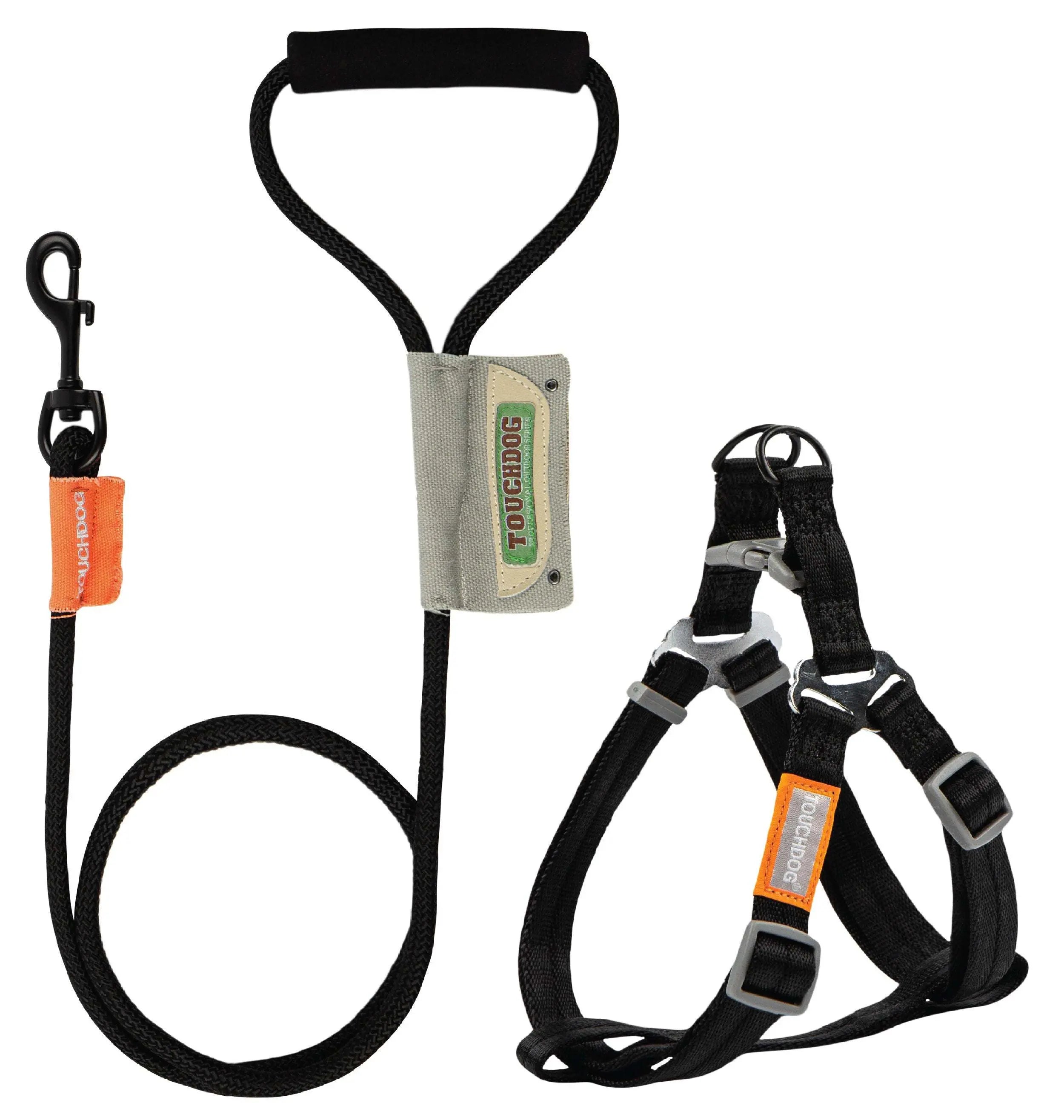 Touchdog 'Macaron' 2-in-1 Durable Nylon Dog Harness and Leash - VINE GLOBAL