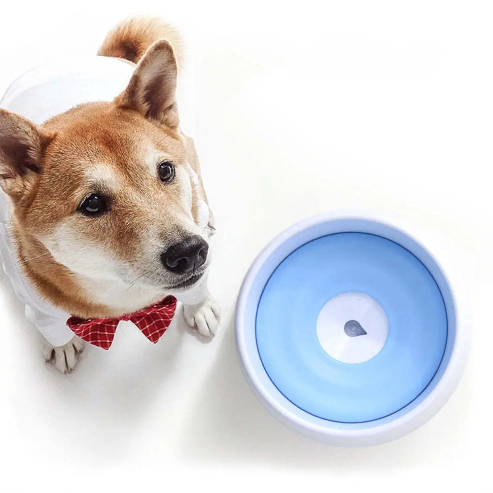 Pet Life 'Pud-Guard' Anti-Spill Floating Water and Food Bowl - VINE GLOBAL