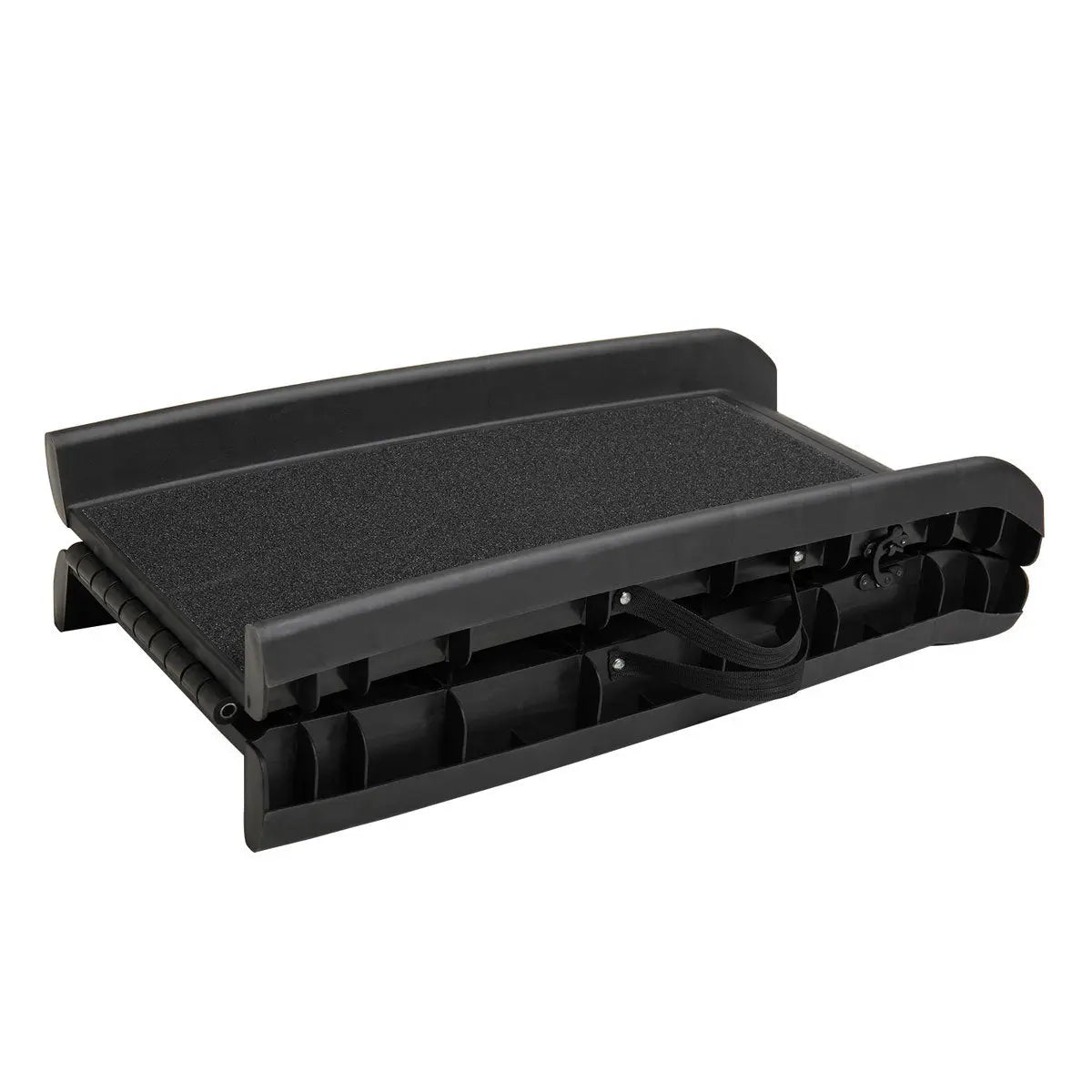 Portable Foldable Pet Ramp Climbing Ladder Suitable for Off-road Vehicle Trucks - Black XH - VINE GLOBAL