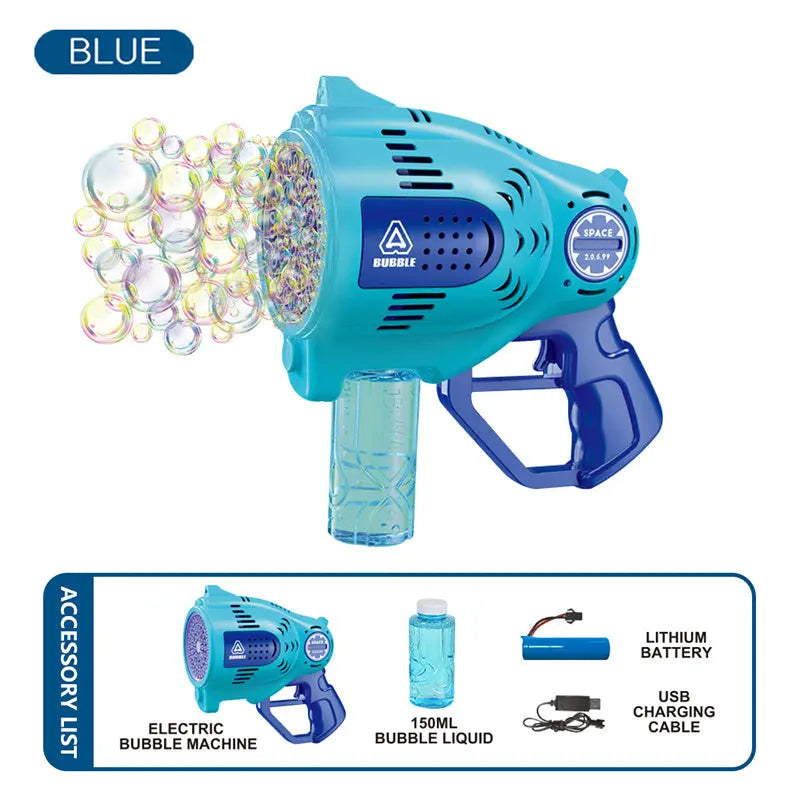 Bubble Gun Bubble Supplement, party favors, summer toys, outdoor, Easter, birthday gifts - VINE GLOBAL