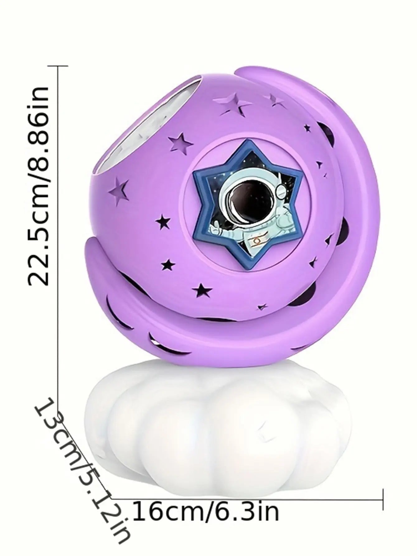 Planet Cloud Moon bubble machine, suitable for children over 3 years old | 18000 + bubbles per minute, rechargeable bubble machine, suitable for indoor and outdoor birthdays, weddings, parties - VINE GLOBAL