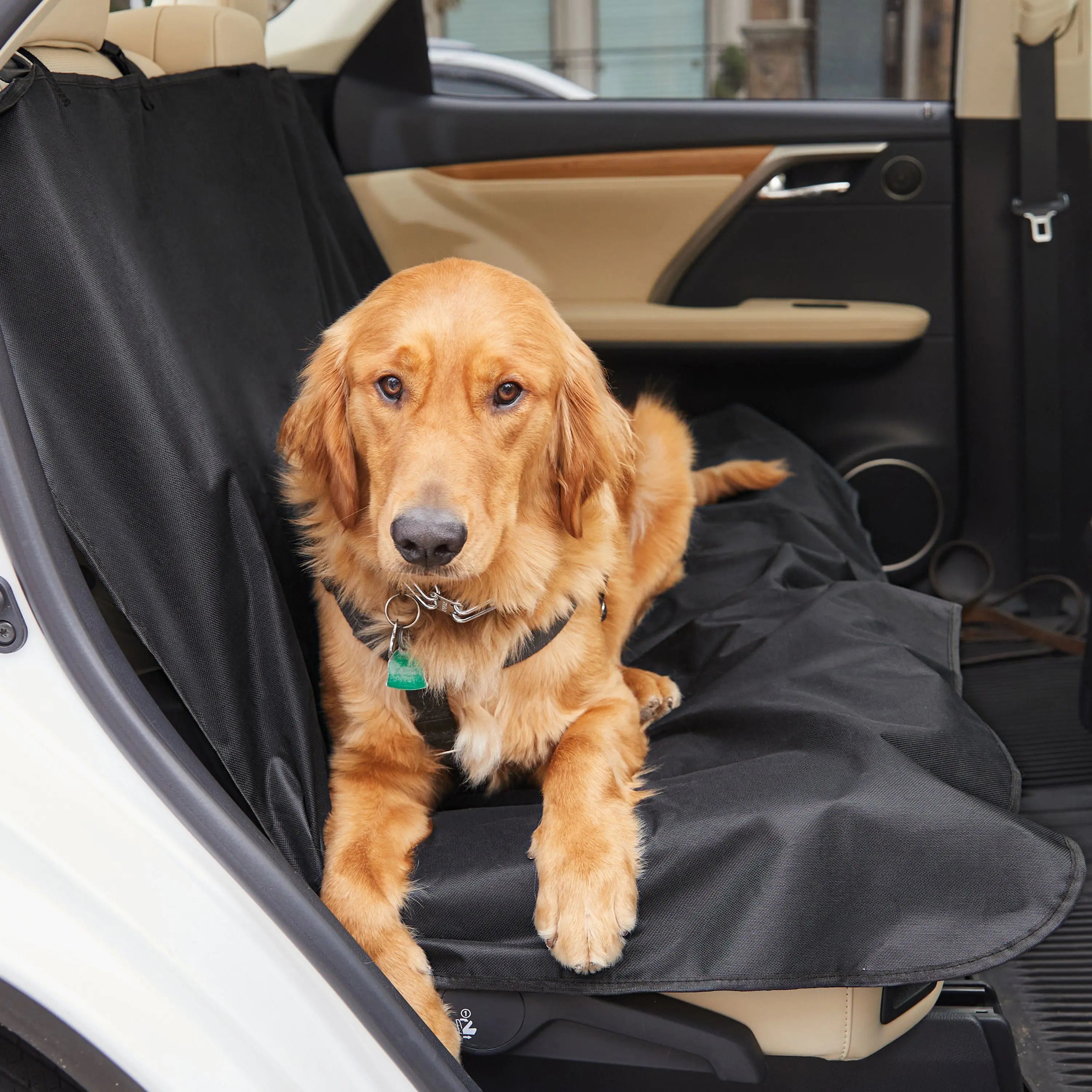 Precious Tails Co-Pilot Waterproof Car Seat Bench Cover - VINE GLOBAL