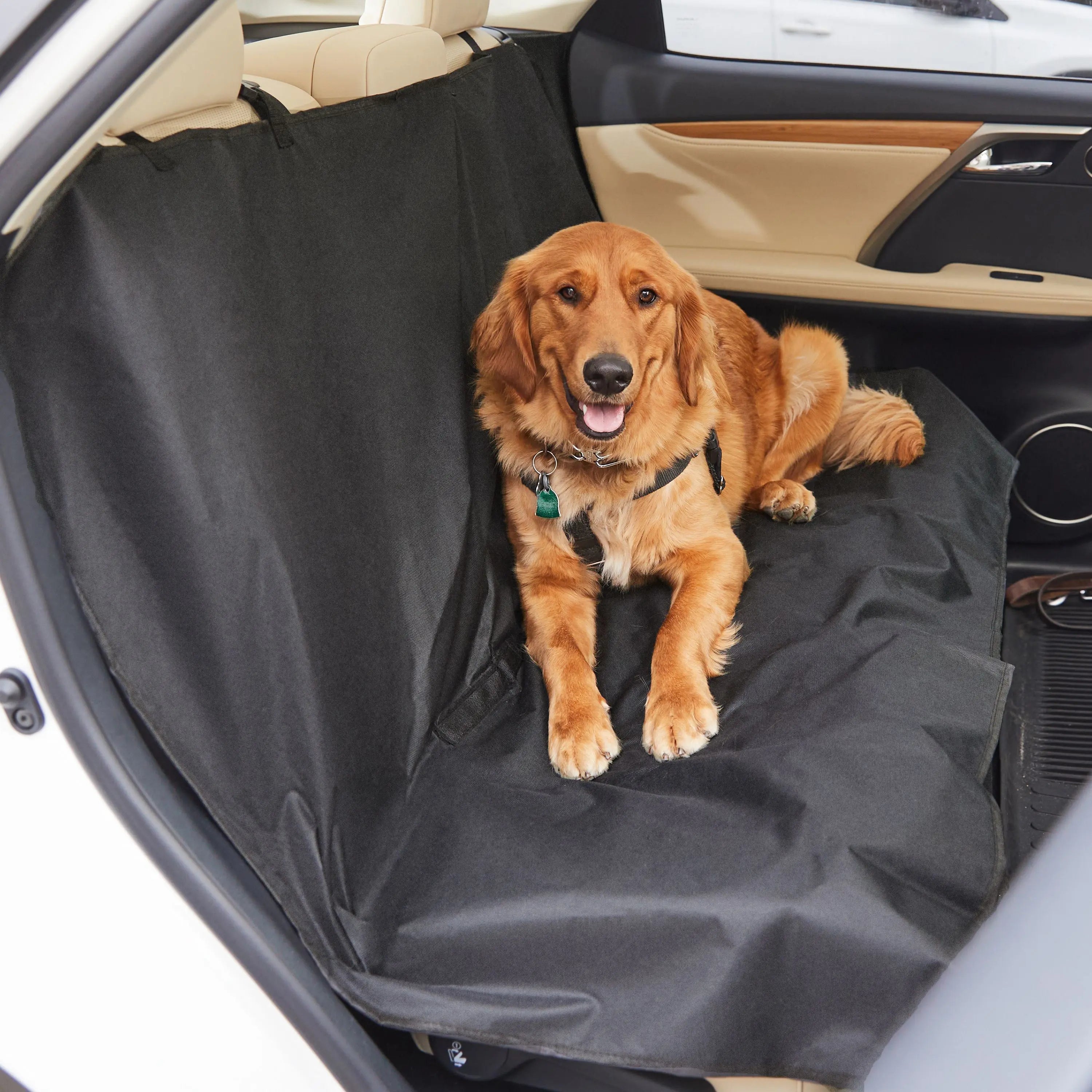 Precious Tails Co-Pilot Waterproof Car Seat Bench Cover - VINE GLOBAL