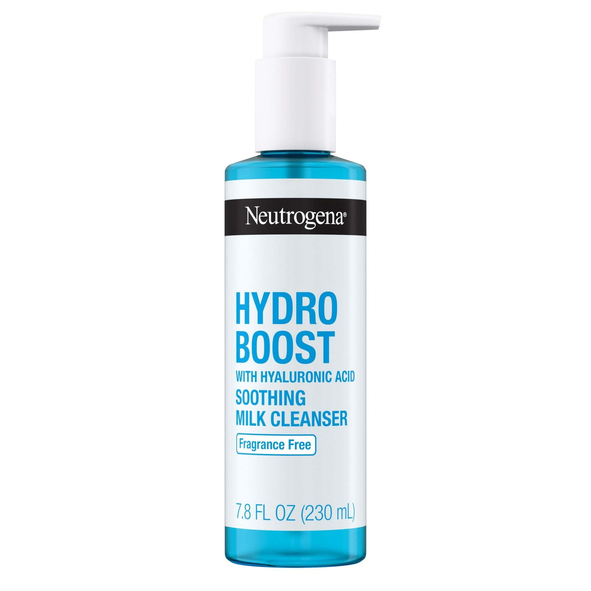 Neutrogena Hydro Boost Soothing Milk Facial Cleanser, Hyaluronic Acid Face Wash, 7.8 oz - VINE GLOBAL