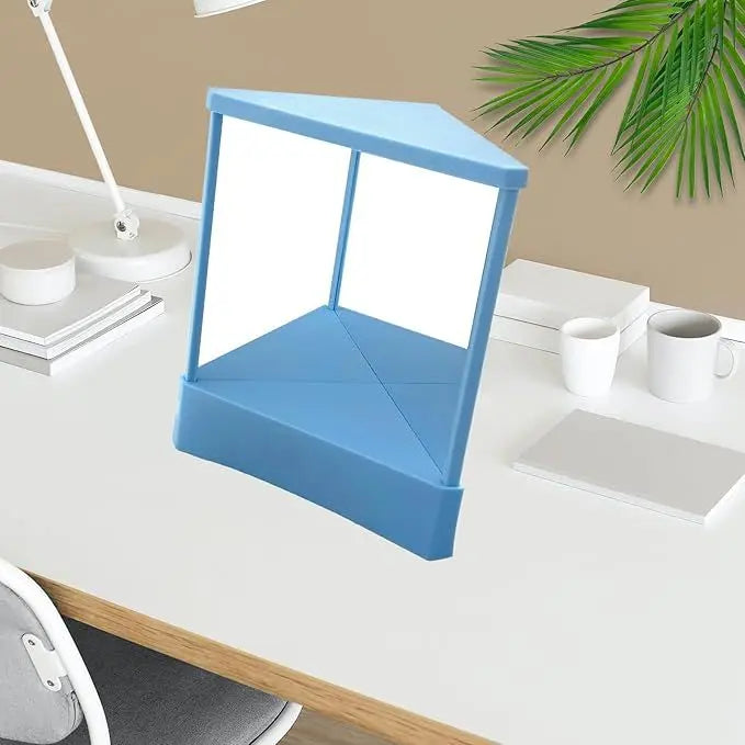 Non Reversing Mirror, Real Me Mirror, Reverse Mirror, Non-reversing Cosmetic Stand Mirror, Image Of Makeup Mirror No Mirror Restoration, Inverted Mirror For Cosmetic, Facial Correction - VINE GLOBAL