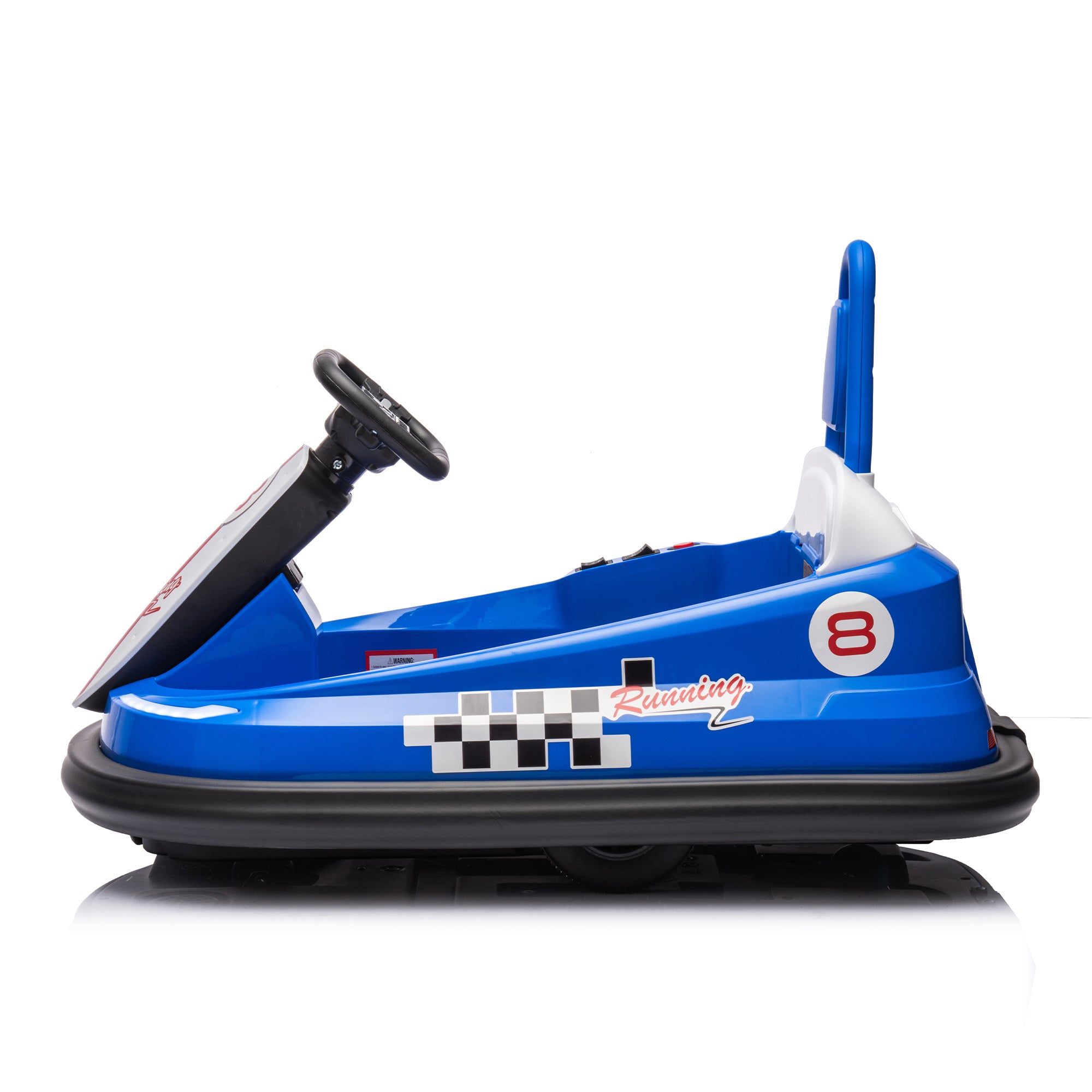 6V Kids Ride on Electric Go Kart Bumper Car W/Parents Remote Control,Three Speed Adjustable,LED Lights,Horn,Bluetooth,Player&360°Spin,Vehicle body with Anti-collision padding for 18m+. - VINE GLOBAL