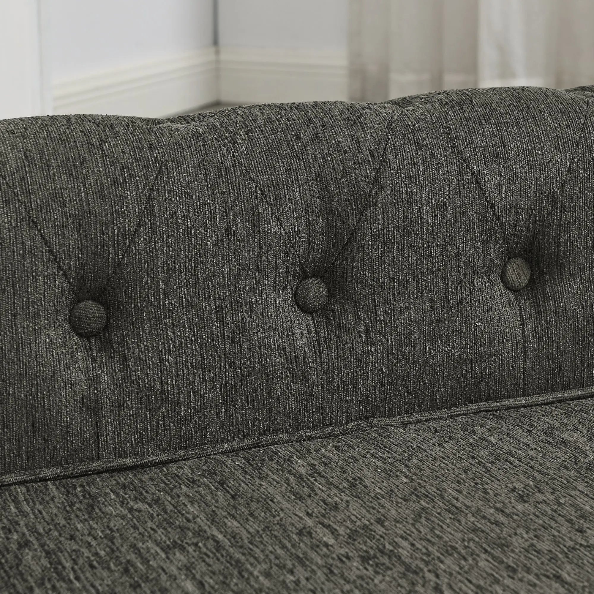 Elegant Rectangle Pet Bed for Medium and Large Dogs, Durable Elevated Dog Sofa Bed, Comfortable Dog Couch, Modern and Stylish Dog Sofa for Large Dogs,Dark grey - VINE GLOBAL