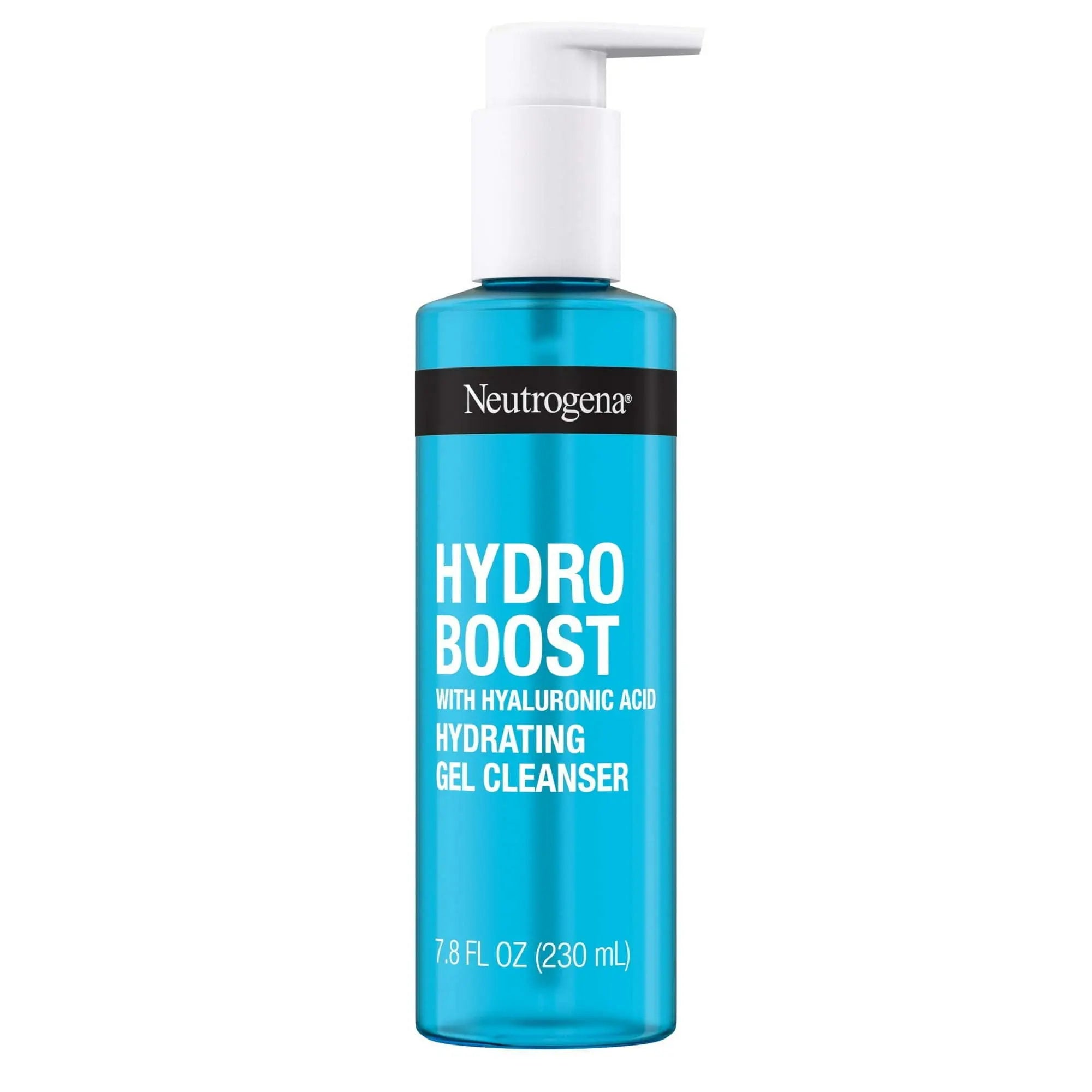 Neutrogena Hydro Boost Hydrating Hyaluronic Acid Gel Facial Cleanser and Face Wash, 7.8 oz - VINE GLOBAL