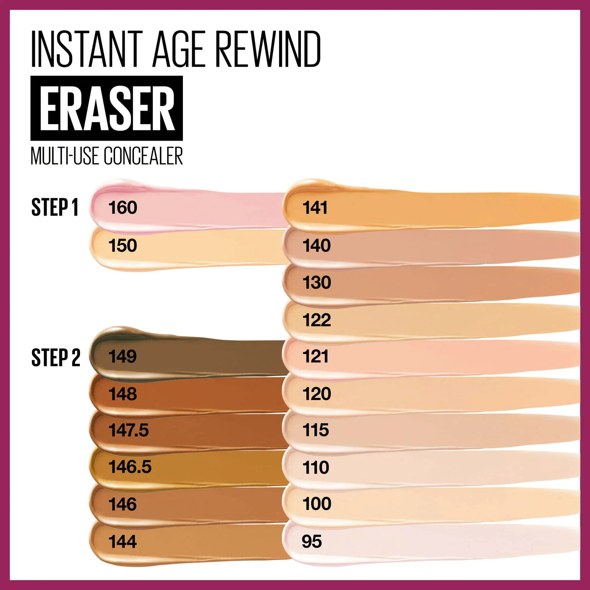 Maybelline Instant Age Rewind Instant Eraser Multi Use Concealer, 120, 0.2 fl oz - VINE GLOBAL