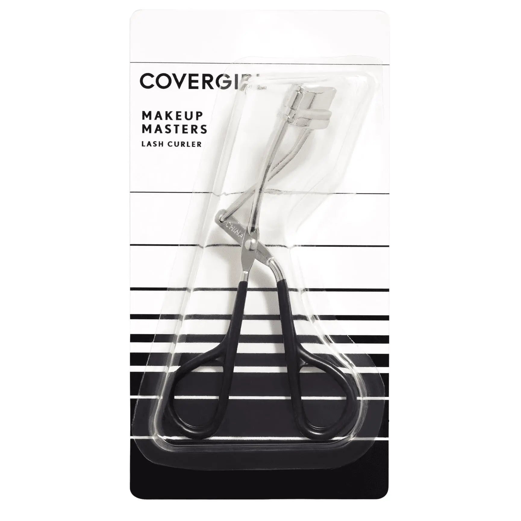 COVERGIRL Makeup Masters Eyelash Curler, Easy to Use, High Drama Lashes, 1 Count, Gentle and Easy Way to Curl Lashes, High Impact Lashes, Eye-Opening Effects - VINE GLOBAL