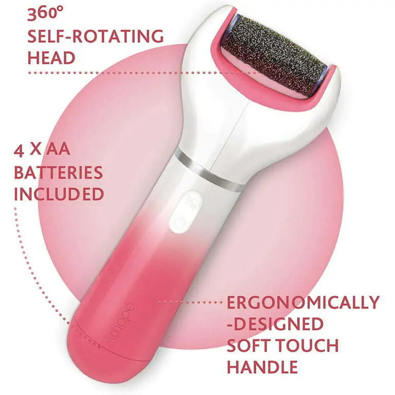 Amope Pedi Perfect Advanced Electronic Foot File for Removing Hard and Dead Skin, 1 Ct - VINE GLOBAL