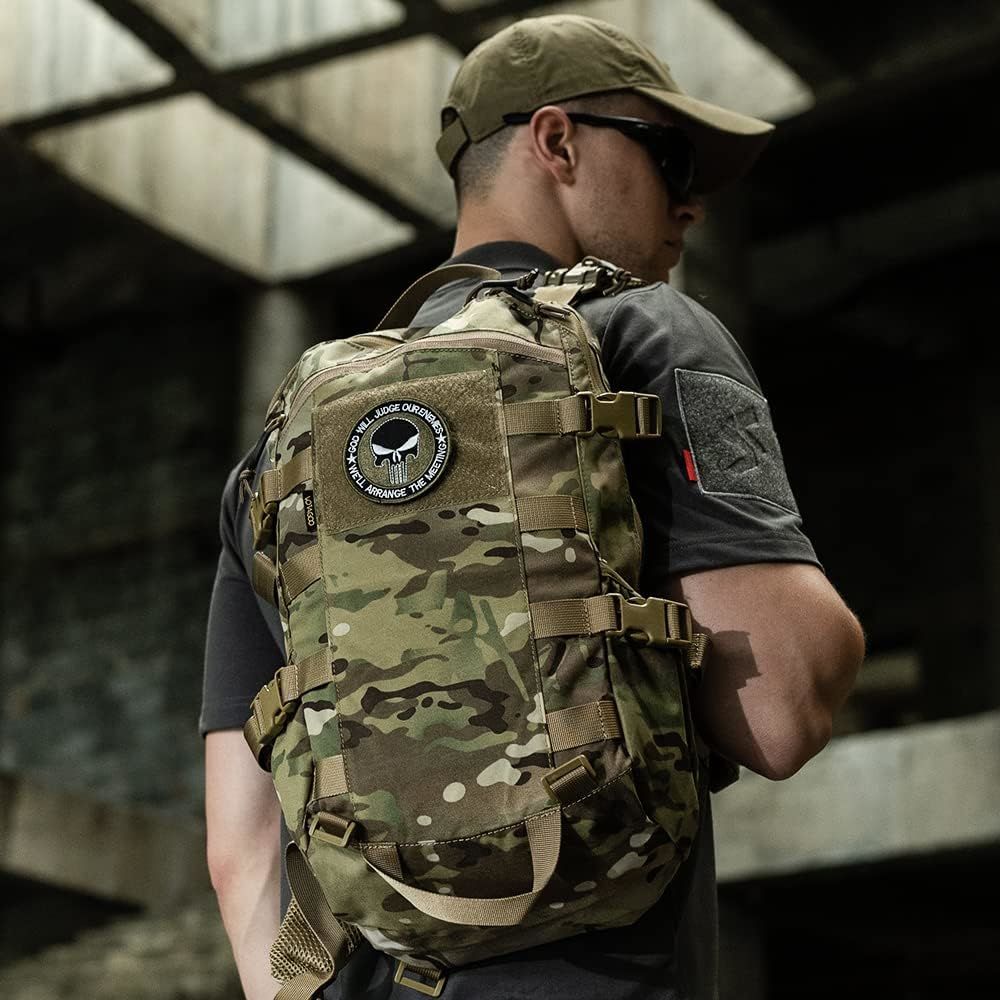 Tactical Backpack Men Military Assault Pack Outdoor Hiking Rucksack - VINE GLOBAL