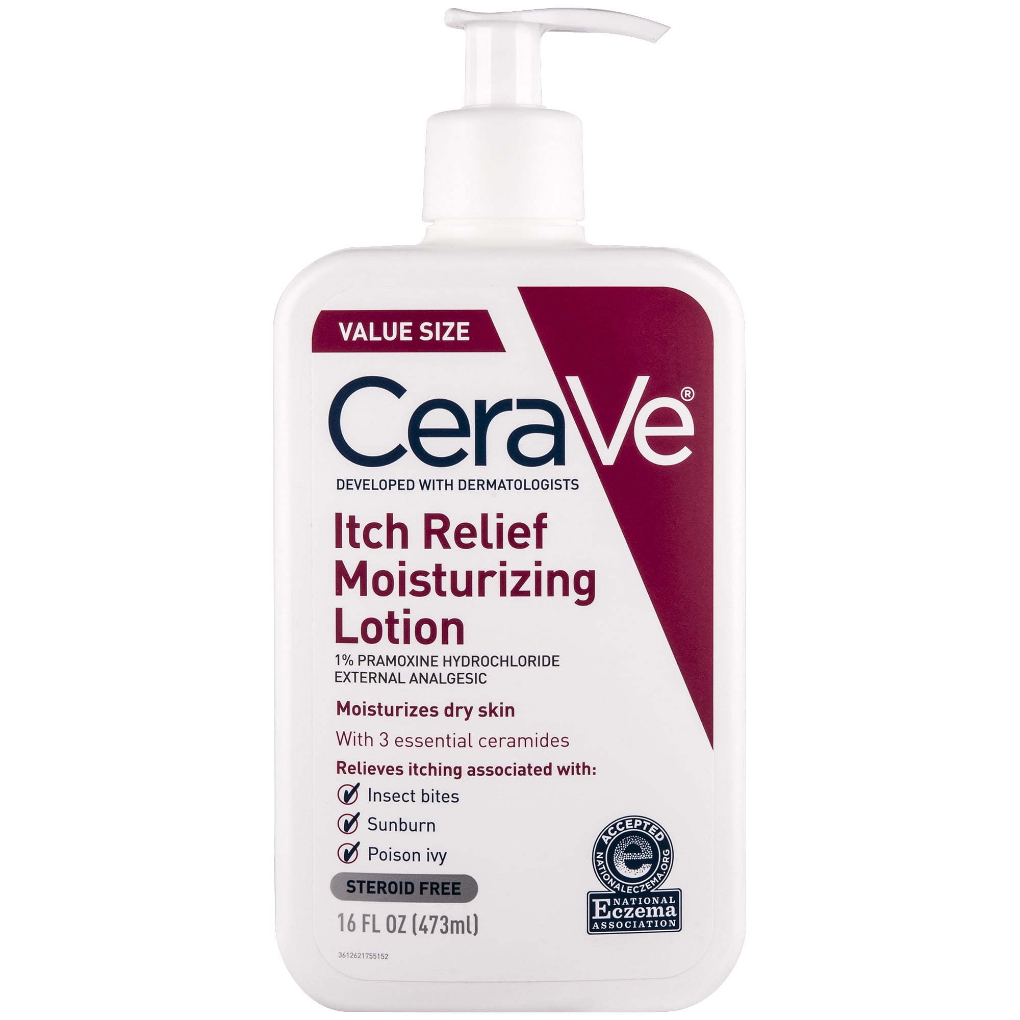 CeraVe Itch Relief Moisturizing Body Lotion, Steroid-Free Treatment for Dry & Itchy Skin 16 oz - VINE GLOBAL