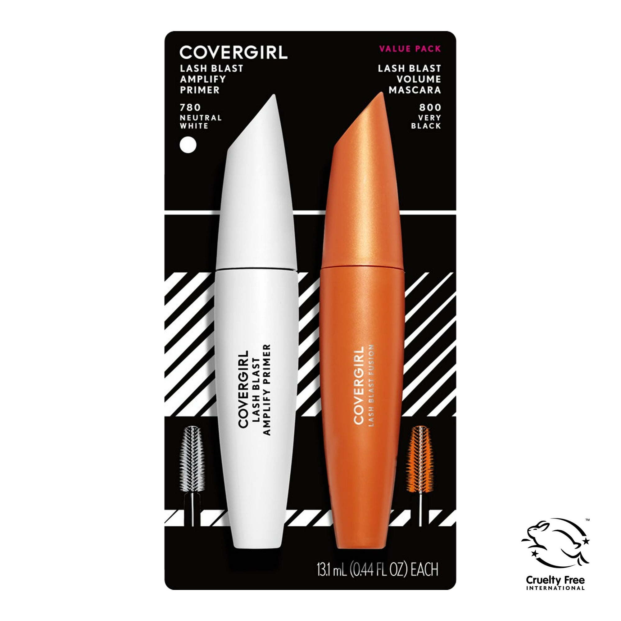 COVERGIRL Lash Blast Volume Mascara & Amplify Eyelash Primer Value Pack - VINE GLOBAL