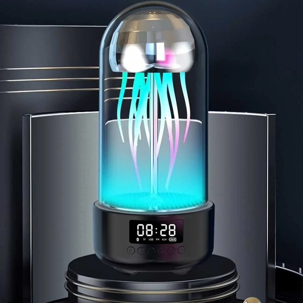 Lamp with Bluetooth White Noise Sound, Jellyfish Aquarium Bubble lamp for Relaxing Decorating Gift Lamps for Adults and Kids - VINE GLOBAL