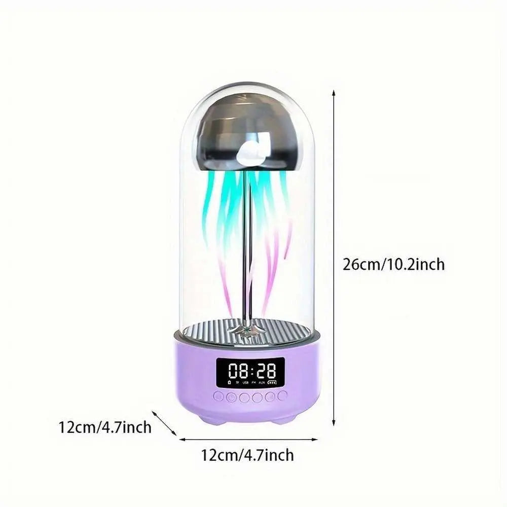Lamp with Bluetooth White Noise Sound, Jellyfish Aquarium Bubble lamp for Relaxing Decorating Gift Lamps for Adults and Kids - VINE GLOBAL