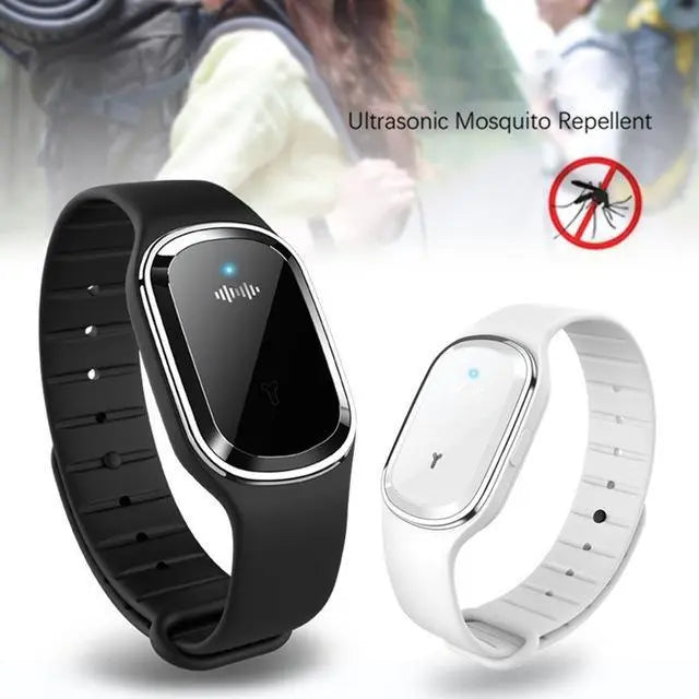 Super Shield Mosquito Repellent Watch Band Ultrasonic And Electronic - VINE GLOBAL