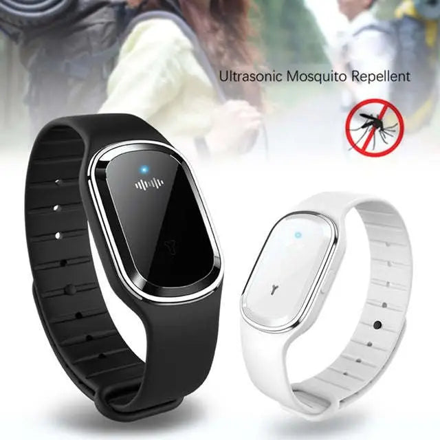 Super Shield Mosquito Repellent Watch Band Ultrasonic And Electronic - VINE GLOBAL