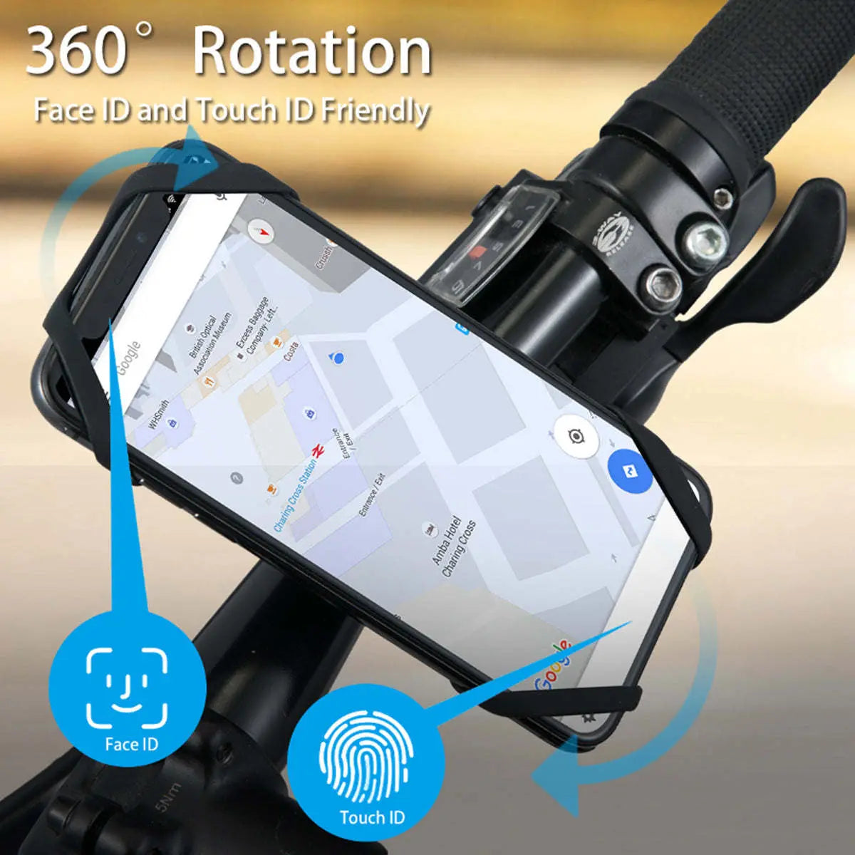 All Rounder 360 Bike Phone Holder - VINE GLOBAL