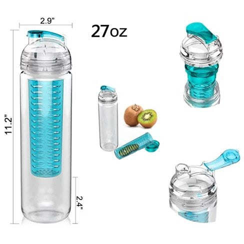 Fruitcola Dome Fruit Infuser Water Bottle - VINE GLOBAL
