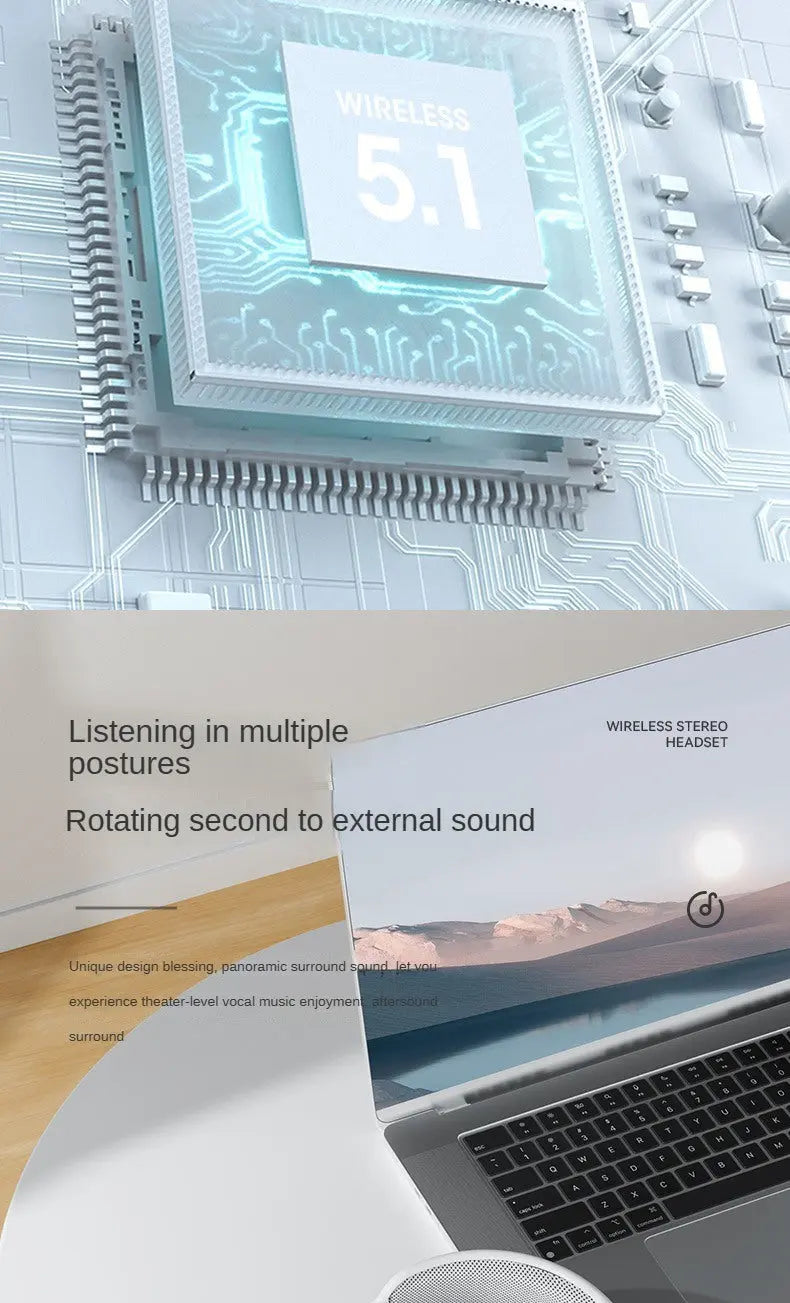 New  P9 Pro  Max Wireless Bluetooth Headphones HiFi Stereo Noise Cancelling Waterproof Mic Pods Over Ear Sports - VINE GLOBAL