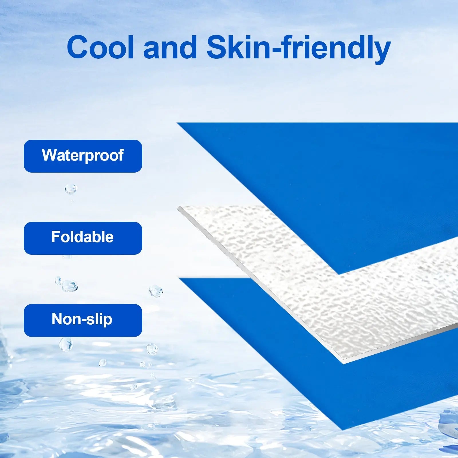 Dog Cooling Mat, Pet Cooling Mat for Dogs and Cats, Pressure Activated Dog Cooling Pad, No Water or Refrigeration Needed, Non-Toxic Gel - VINE GLOBAL