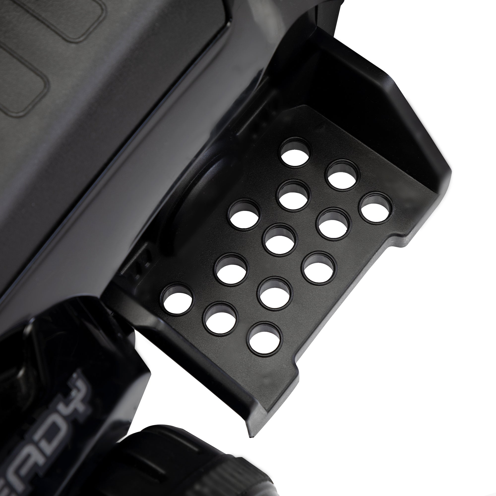 Kids Ride-on ATV, 6V Battery Powered Electric Quad Car with Music, LED Lights and Spray Device, 4 Wheeled Ride-on Toy for Toddlers Age 3-5, Black - VINE GLOBAL