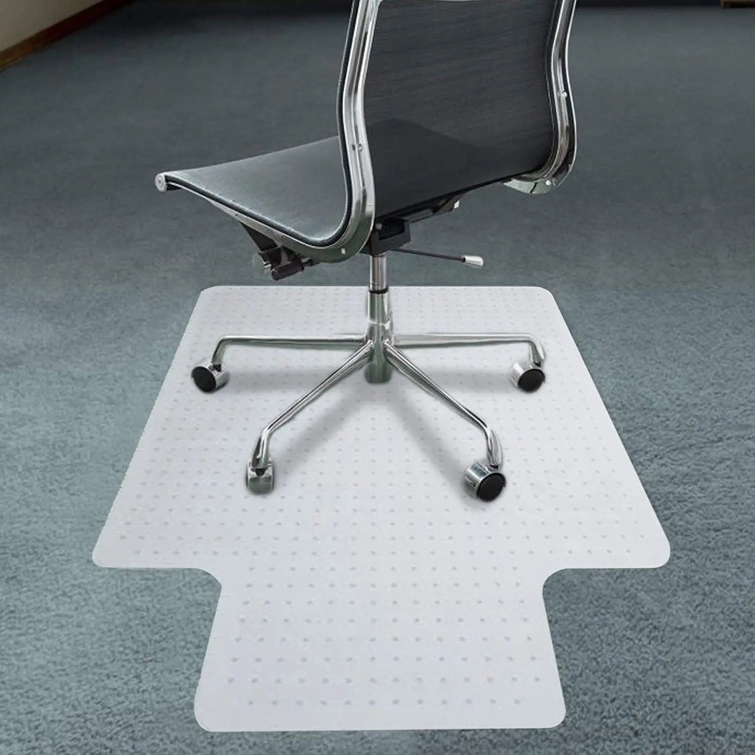 Home Office Chair Mat for Carpet Floor Protection Under Executive Computer Desk - VINE GLOBAL