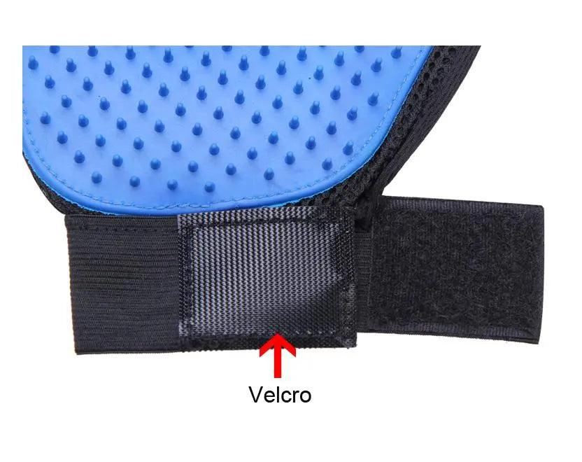Cute Smart Upgrade Version 259 Tips Pet Hair Remover Gloves Pet Grooming Brush Gloves ( Right hand ) - VINE GLOBAL
