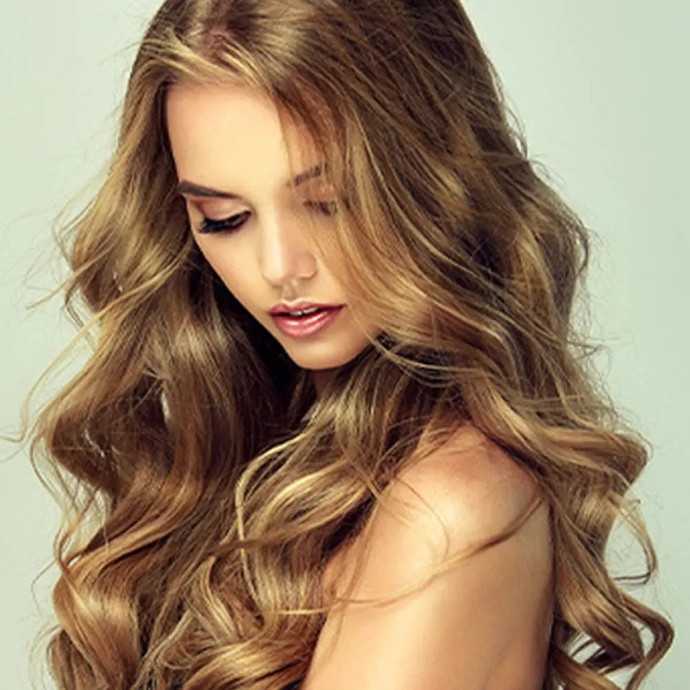 Electric LCD Display Automatic Rotating Cordless Hair Curler Fast Curling Iron Tongs Portable USB Rechargeable With Comb Safe USB Cordless Automatic Rotating Hair Curler Hair Waver Curling Iron - VINE GLOBAL