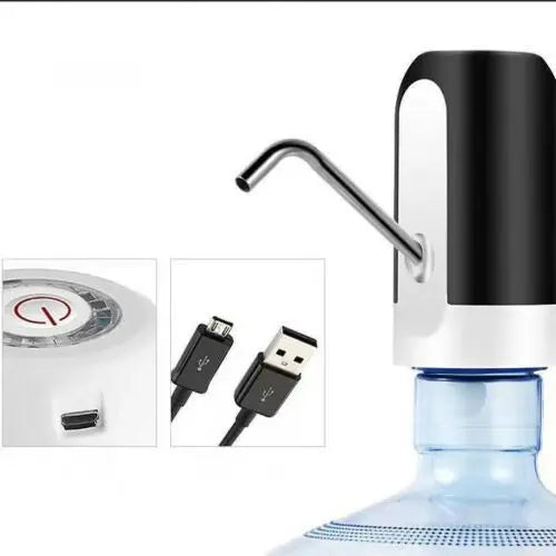 Water Bottle Electric Automatic Universal Dispenser 5 Gallon USB USB Water Dispenser Automatic Drinking Water Bottle Electric Water Bottle Pump Usb Rechargeable Automatic - VINE GLOBAL