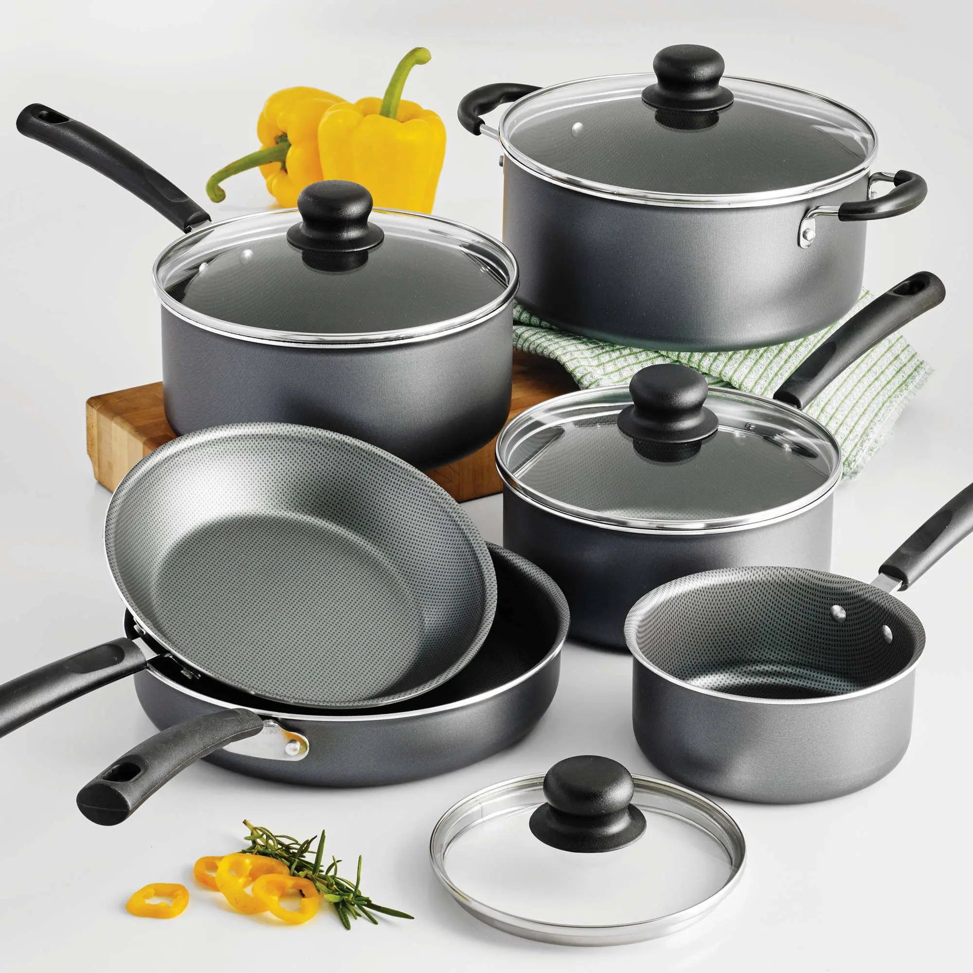 Non-stick Cookware Set, 10 Piece - VINE GLOBAL