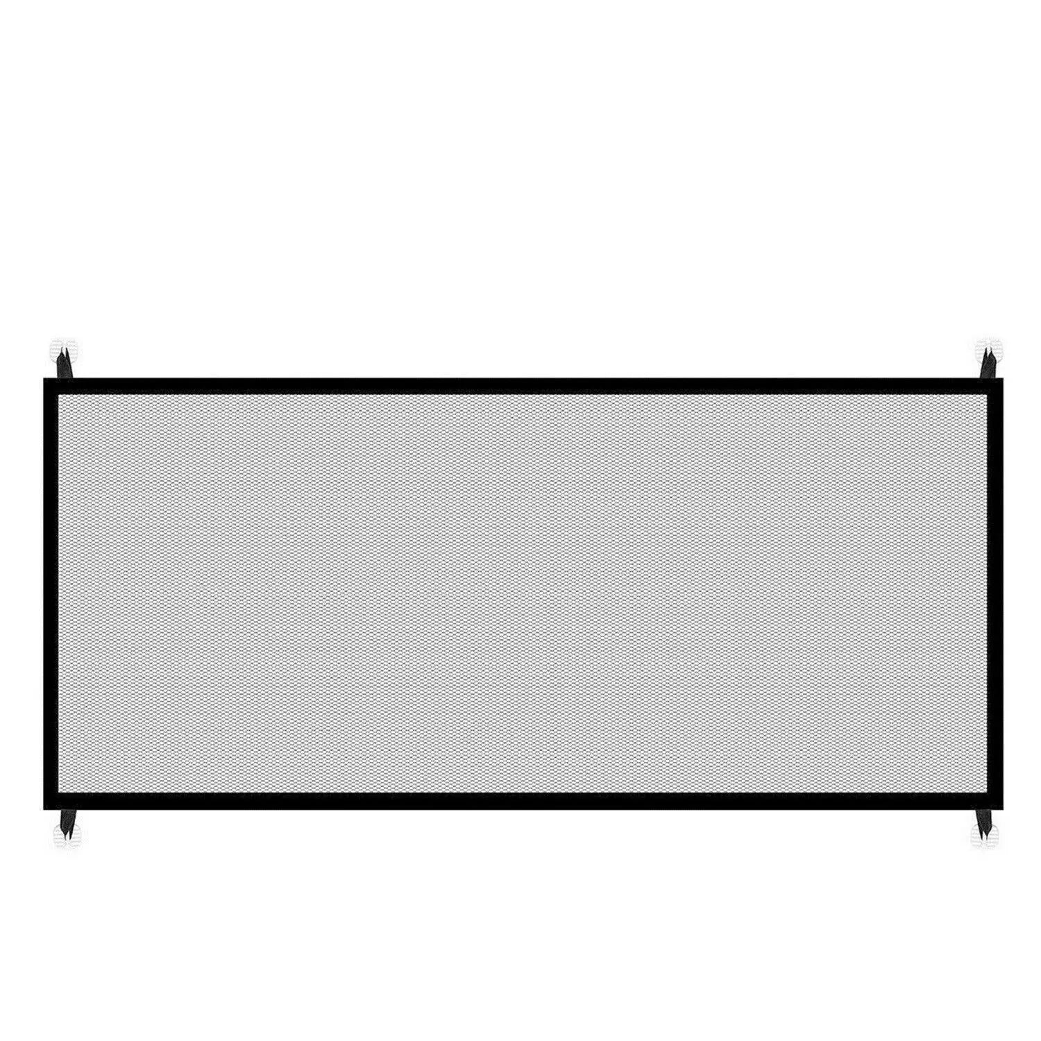 Pet Dog Fence Gate Safe Guard Safety Enclosure Dog Fences Dog Gate The Ingenious Mesh Magic Pet Gate Pet Supplies Dropshipping - VINE GLOBAL