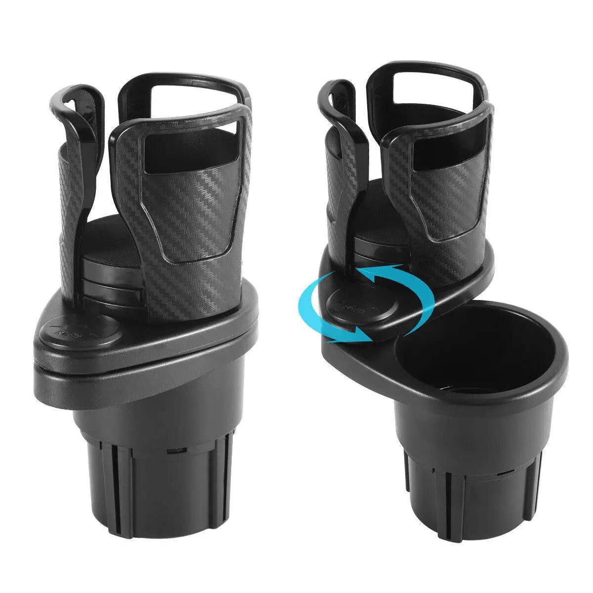Car Drinking Bottle Holder 360 Degrees Rotatable Water Cup Holder Sunglasses Phone Organizer Storage Car Interior Accessories - VINE GLOBAL