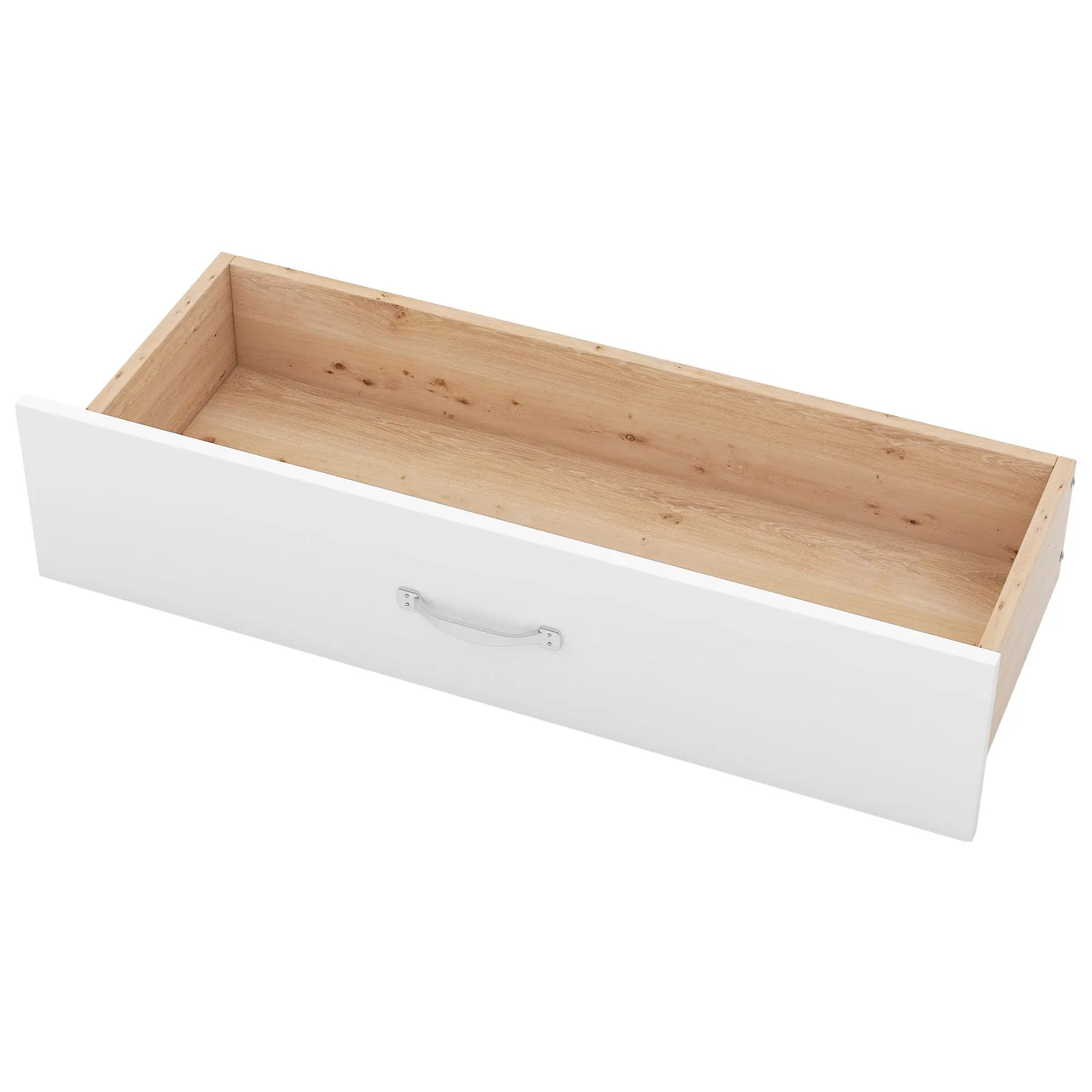 Full Size Platform Bed with Drawers and Storage Shelves - VINE GLOBAL