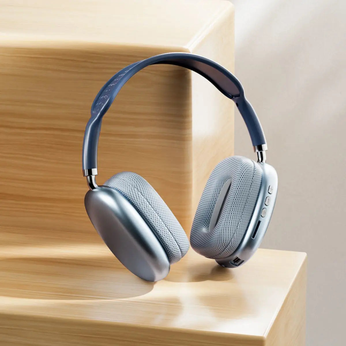 New  P9 Pro  Max Wireless Bluetooth Headphones HiFi Stereo Noise Cancelling Waterproof Mic Pods Over Ear Sports - VINE GLOBAL