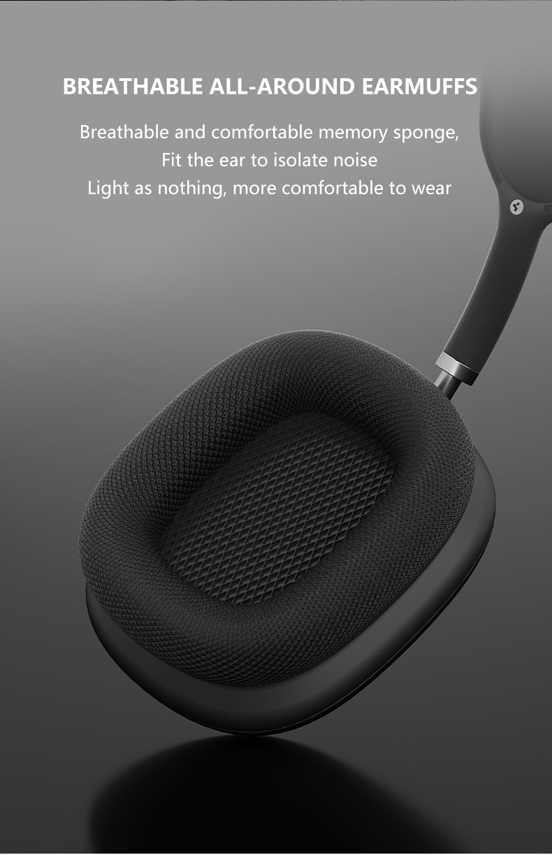 New  P9 Pro  Max Wireless Bluetooth Headphones HiFi Stereo Noise Cancelling Waterproof Mic Pods Over Ear Sports - VINE GLOBAL