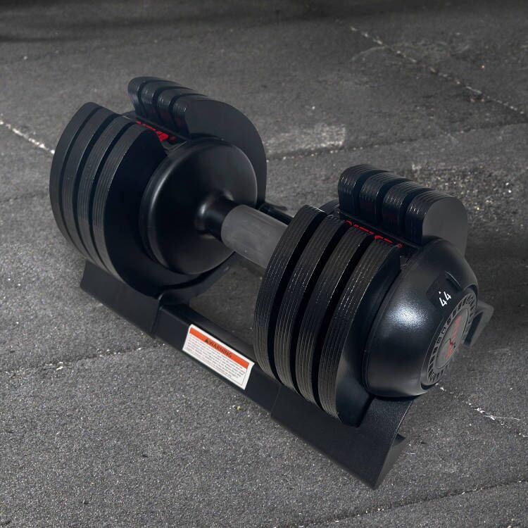 22LBS ADJUSTABLE DUMBBELL STEEL+PLASTIC - VINE GLOBAL