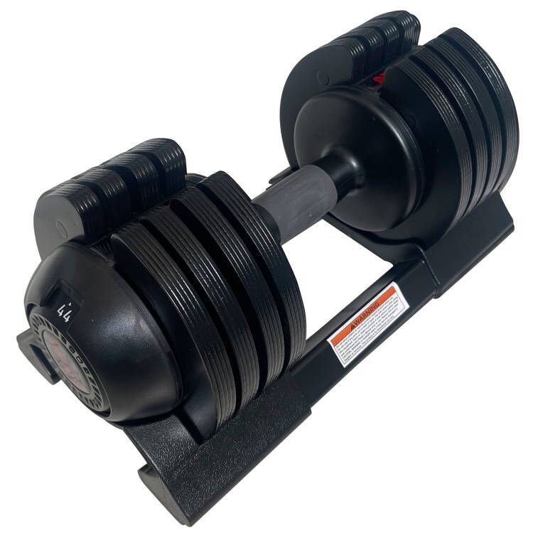 22LBS ADJUSTABLE DUMBBELL STEEL+PLASTIC - VINE GLOBAL